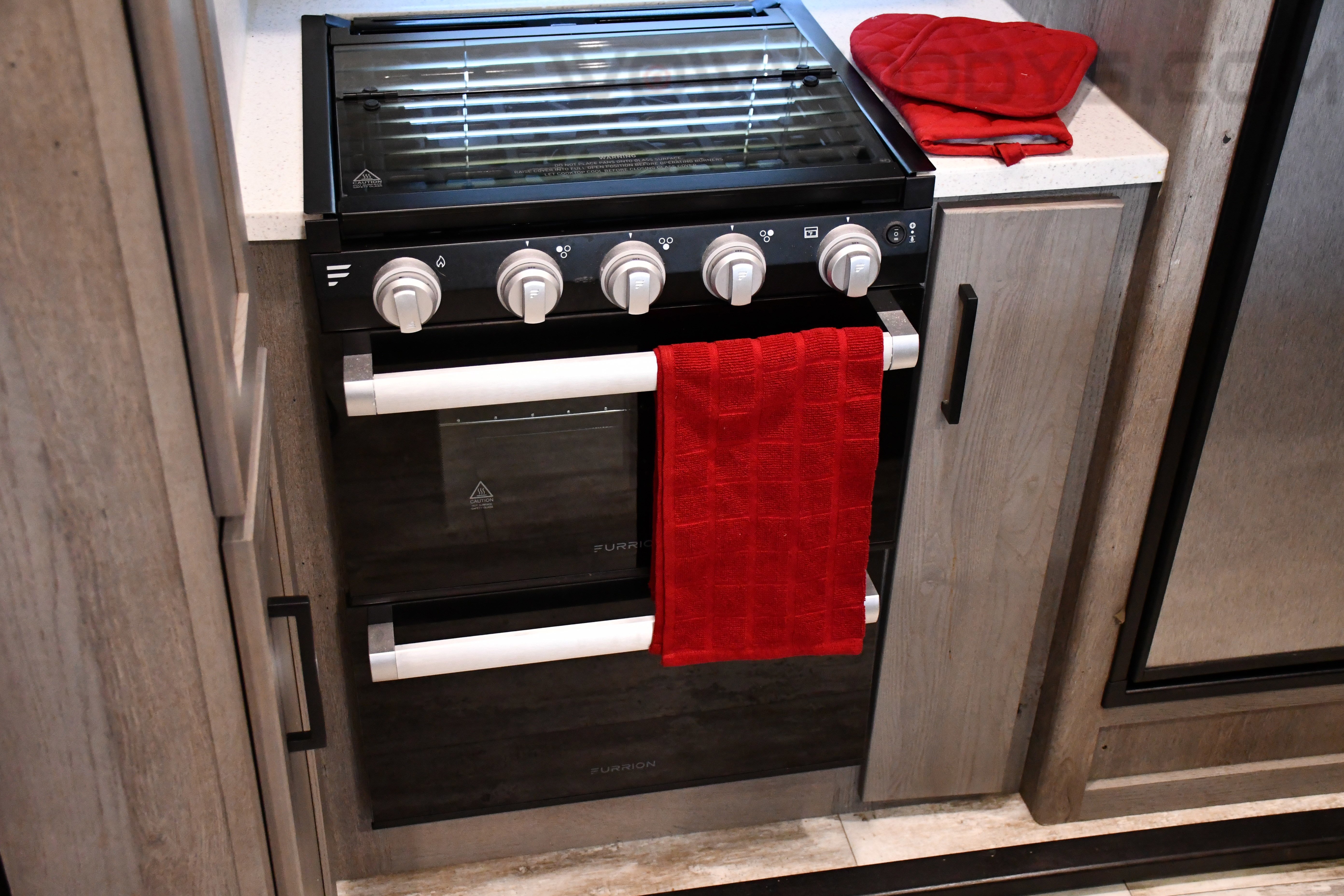 Furrion Chef Collection 24 RV 3-Burner Gas Range Stainless Steel  #FGR24D3A1A-SS
