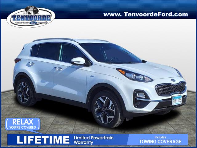 Used 2021 Kia Sportage EX with VIN KNDPNCAC6M7874148 for sale in Saint Cloud, Minnesota