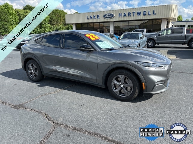 Used 2023 Ford Mustang Mach-E Select RWD with VIN 3FMTK1R46PMA76747 for sale in Royston, GA