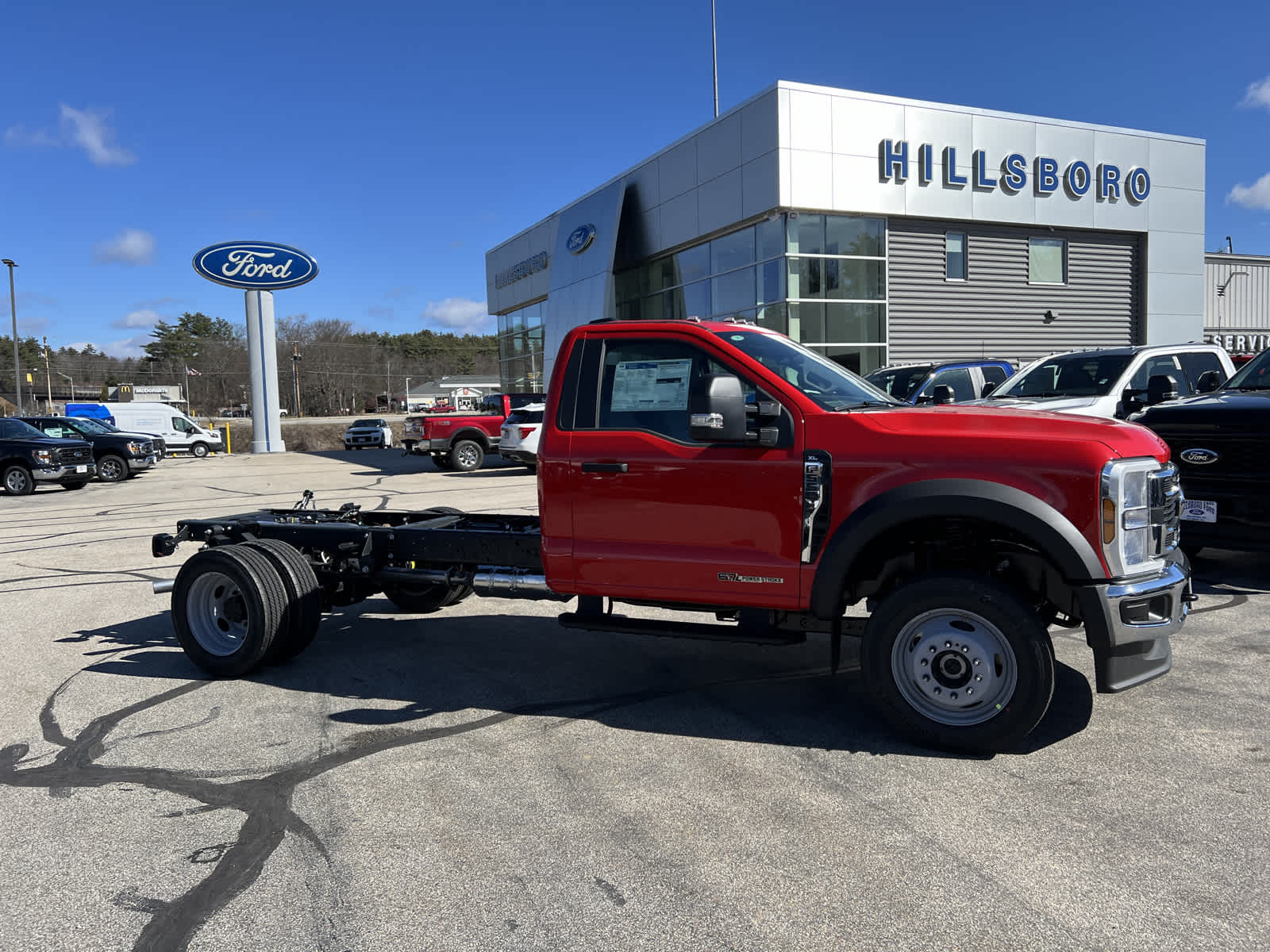 2024 Ford Super Duty F-550 DRW XL 4WD Reg Cab 169 WB 84 CA