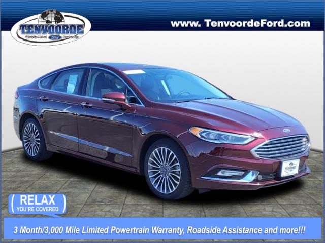 Used 2017 Ford Fusion SE with VIN 3FA6P0T90HR284215 for sale in Saint Cloud, Minnesota