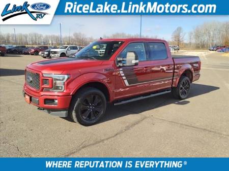 Used 2020 Ford F-150 Lariat with VIN 1FTEW1E40LFC11934 for sale in Rice Lake, WI