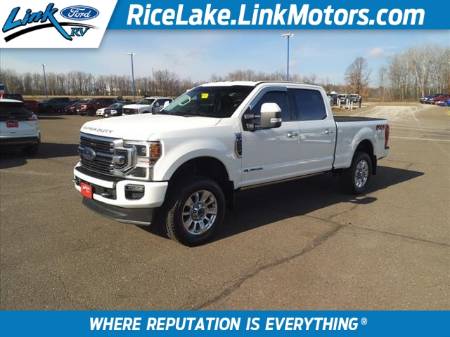 Used 2021 Ford F-250 Super Duty Limited with VIN 1FT8W2BT9MEE01432 for sale in Rice Lake, WI