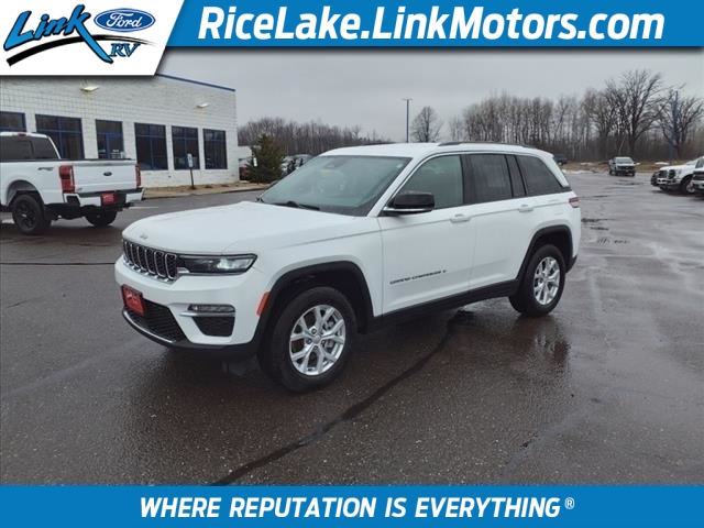 Used 2023 Jeep Grand Cherokee Limited with VIN 1C4RJHBG0PC523640 for sale in Rice Lake, WI