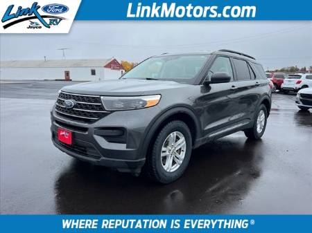 Used 2020 Ford Explorer XLT with VIN 1FMSK8DHXLGA81792 for sale in Minong, WI