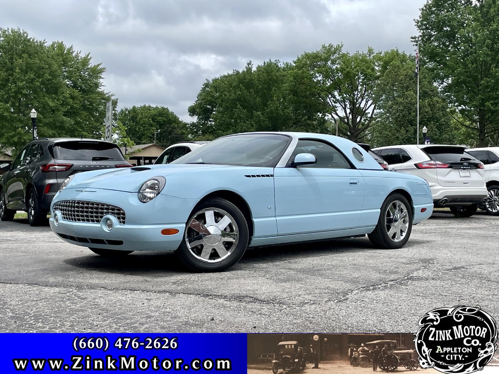 Used 2003 Ford Thunderbird Premium with VIN 1FAHP60AX3Y109328 for sale in Kansas City