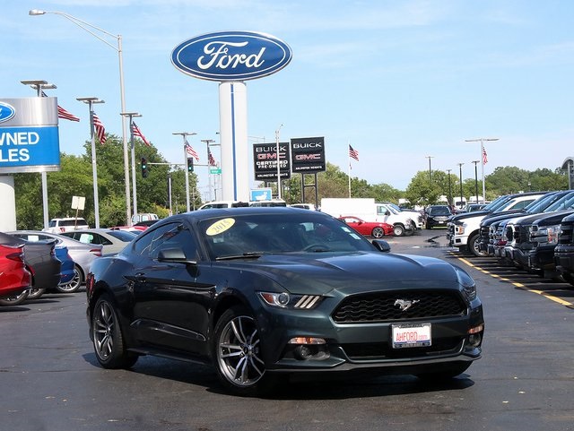 Used 2015 Ford Mustang EcoBoost Premium with VIN 1FA6P8TH2F5348390 for sale in Arlington Heights, IL