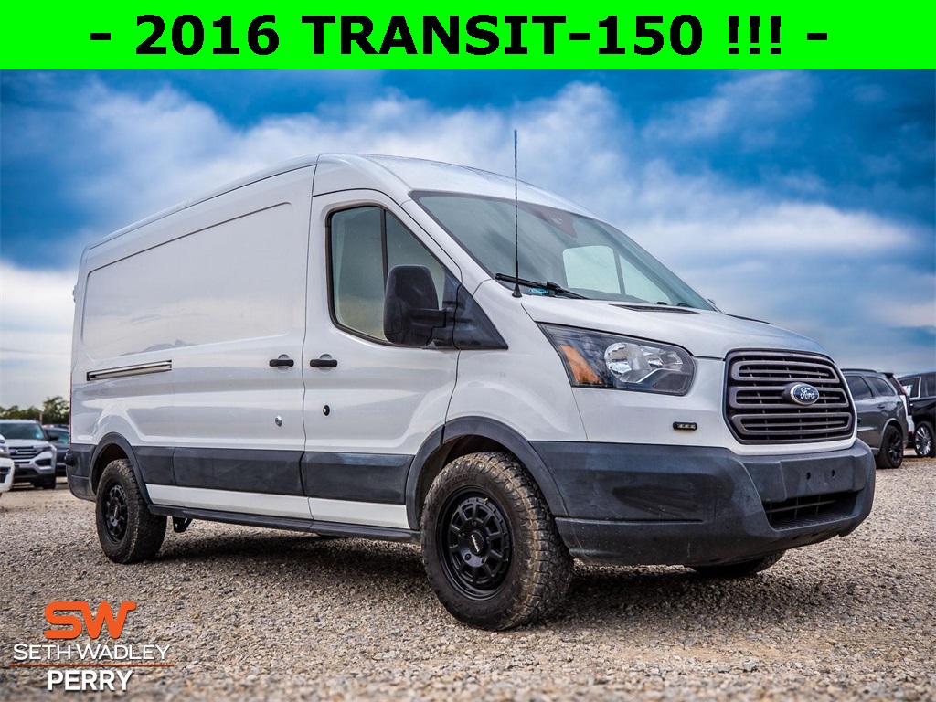 Used 2016 Ford Transit Base with VIN 1FTYE2CV4GKA77606 for sale in Perry, OK