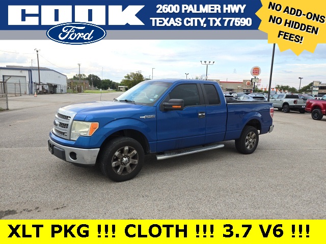 Used 2014 Ford F-150 XLT with VIN 1FTEX1CM9EFD08634 for sale in Texas City, TX