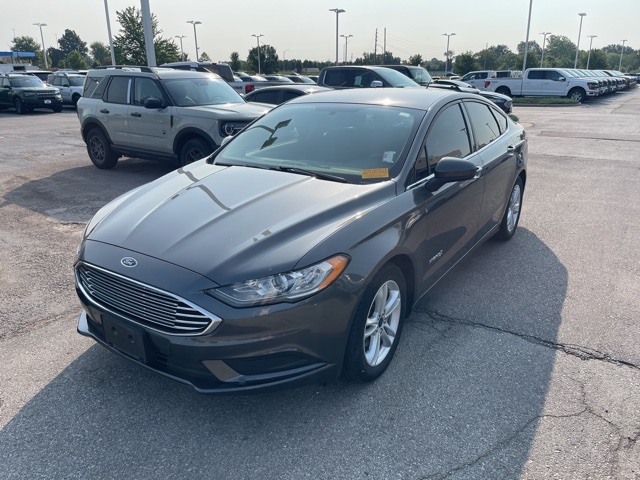 Used 2018 Ford Fusion Hybrid SE with VIN 3FA6P0LU5JR186503 for sale in Kansas City