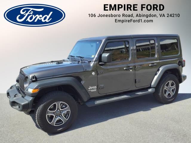 Used 2020 Jeep Wrangler Unlimited Sport S with VIN 1C4HJXDG2LW200346 for sale in Abingdon, VA