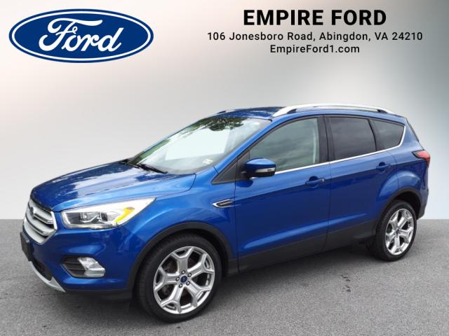 Certified 2019 Ford Escape Titanium with VIN 1FMCU0J92KUC28734 for sale in Abingdon, VA