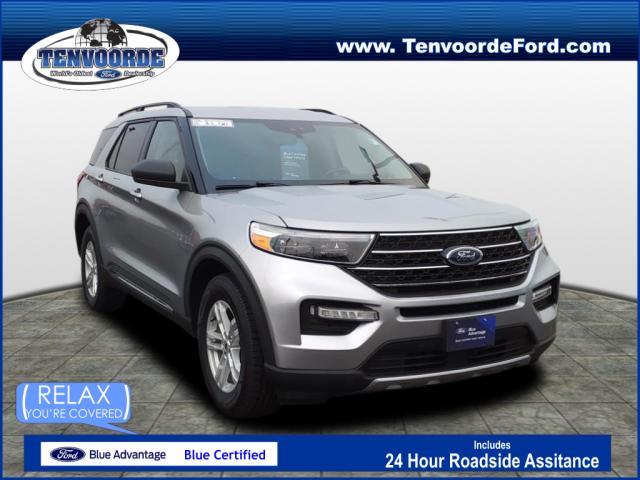 Certified 2021 Ford Explorer XLT with VIN 1FMSK8DH4MGA90571 for sale in Saint Cloud, MN