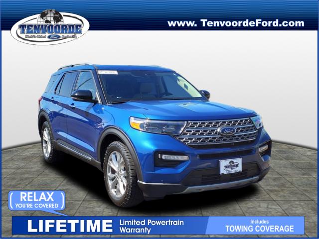 Used 2021 Ford Explorer Limited with VIN 1FMSK8FH3MGA10805 for sale in Saint Cloud, MN