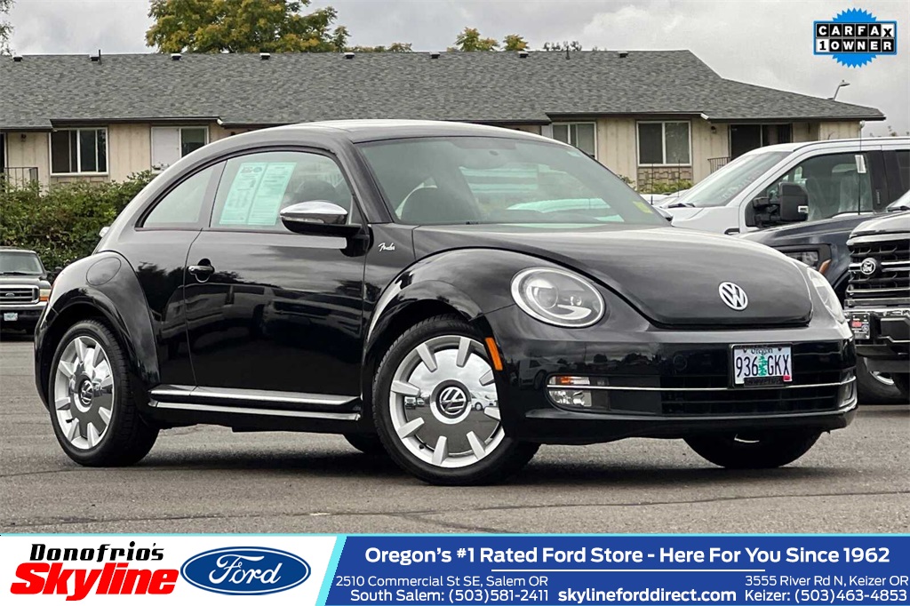 Used 2013 Volkswagen Beetle 2.0 with VIN 3VW4T7AT0DM678693 for sale in Salem, OR