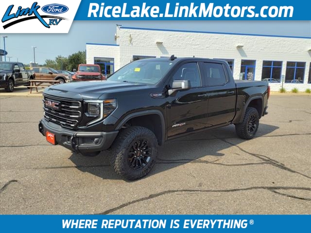 Used 2023 GMC Sierra 1500 AT4X with VIN 3GTUUFEL4PG177958 for sale in Rice Lake, WI