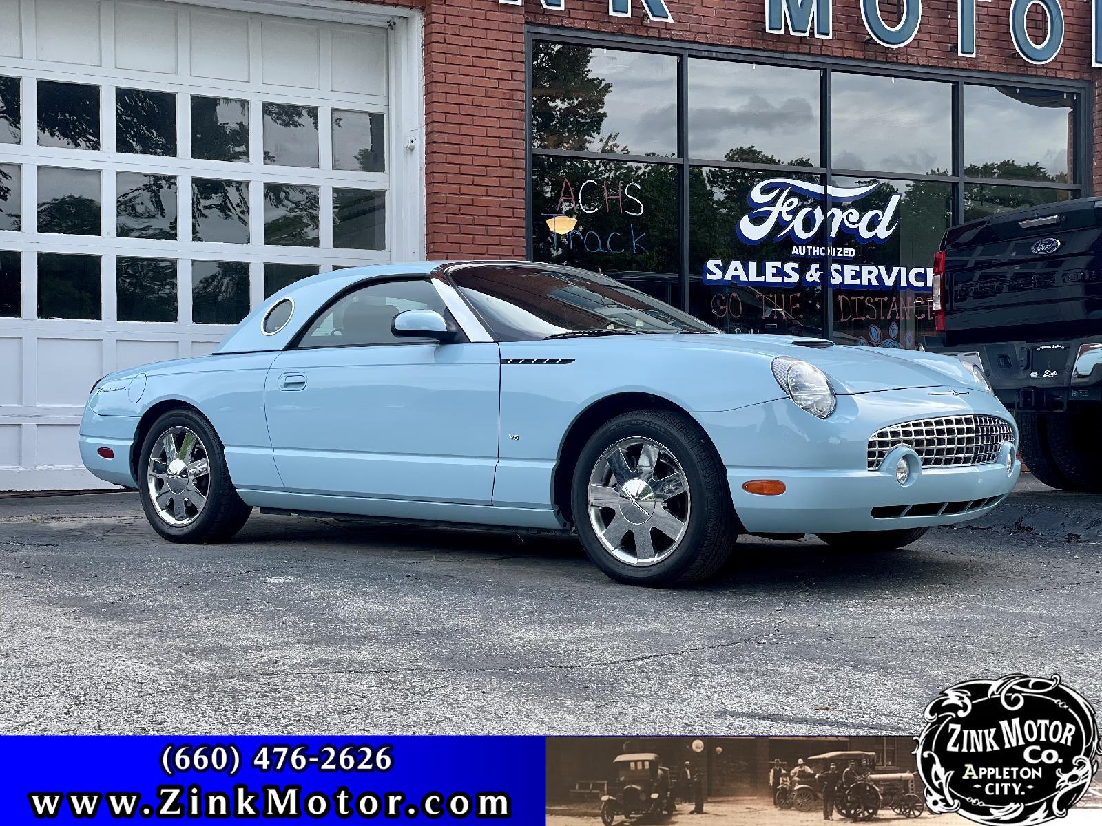 Used 2003 Ford Thunderbird Premium with VIN 1FAHP60AX3Y109328 for sale in Kansas City