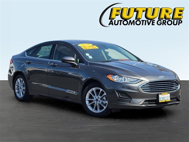 Certified 2020 Ford Fusion SE with VIN 3FA6P0HD3LR242319 for sale in Concord, CA