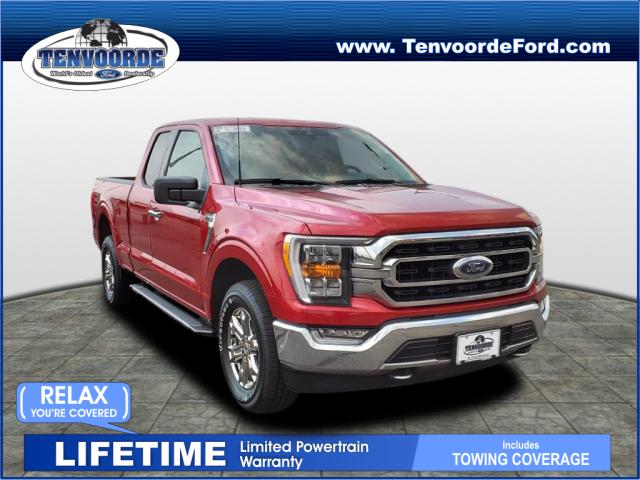 Used 2021 Ford F-150 XLT with VIN 1FTFX1E58MFB84123 for sale in Saint Cloud, MN