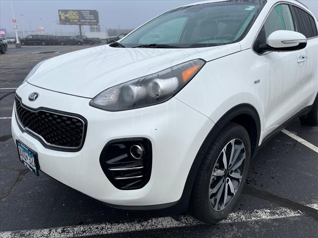 Used 2018 Kia Sportage EX with VIN KNDPNCAC2J7385757 for sale in Saint Cloud, MN