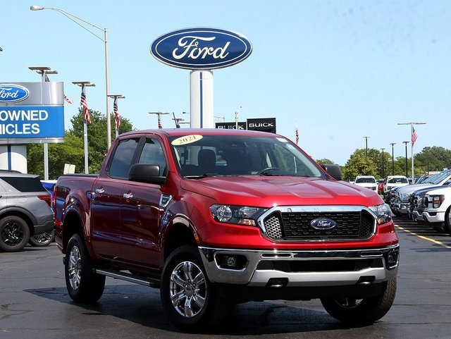 Used 2021 Ford Ranger XLT with VIN 1FTER4FH9MLD53387 for sale in Arlington Heights, IL