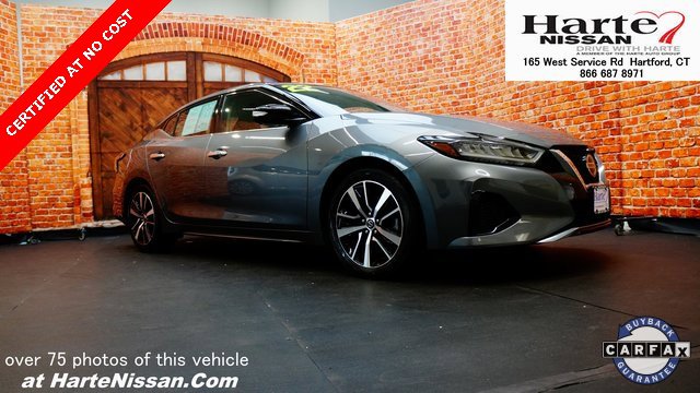 Certified 2022 Nissan Maxima SV with VIN 1N4AA6CV3NC503710 for sale in Hartford, CT