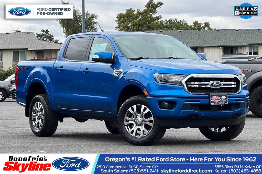 Certified 2022 Ford Ranger Lariat with VIN 1FTER4FH5NLD33820 for sale in Salem, OR