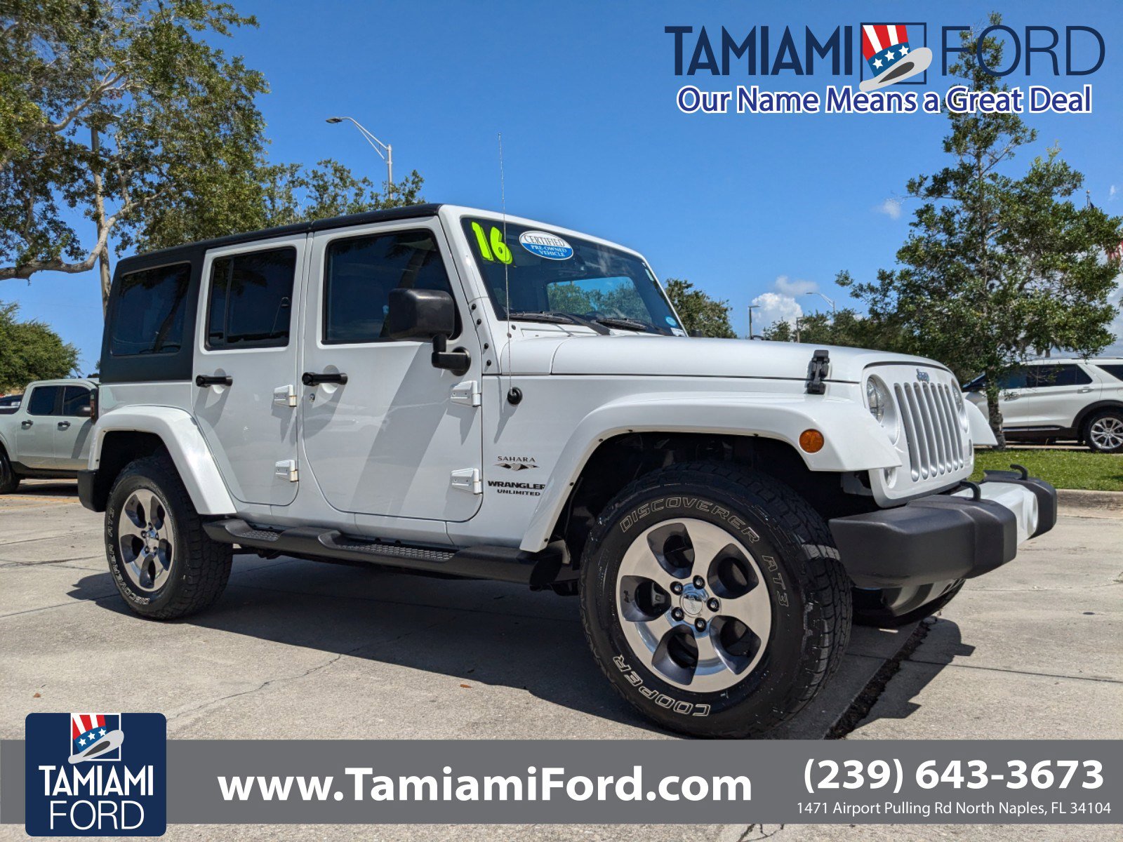 2016 Jeep Wrangler Unlimited Sahara