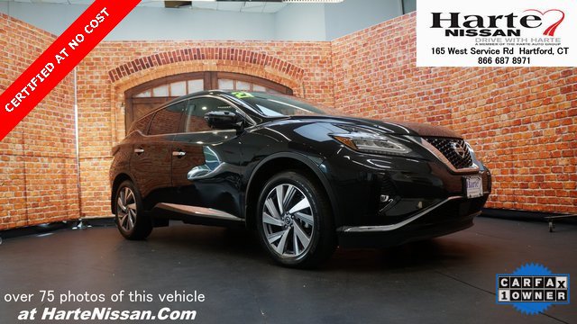 Certified 2021 Nissan Murano SL with VIN 5N1AZ2CS7MC142963 for sale in Hartford, CT