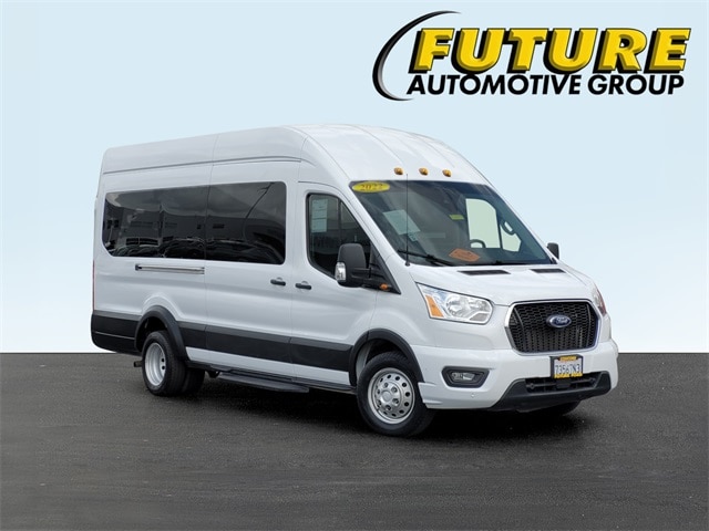 Certified 2022 Ford Transit Passenger Van XLT with VIN 1FBVU4X86NKA61592 for sale in Concord, CA