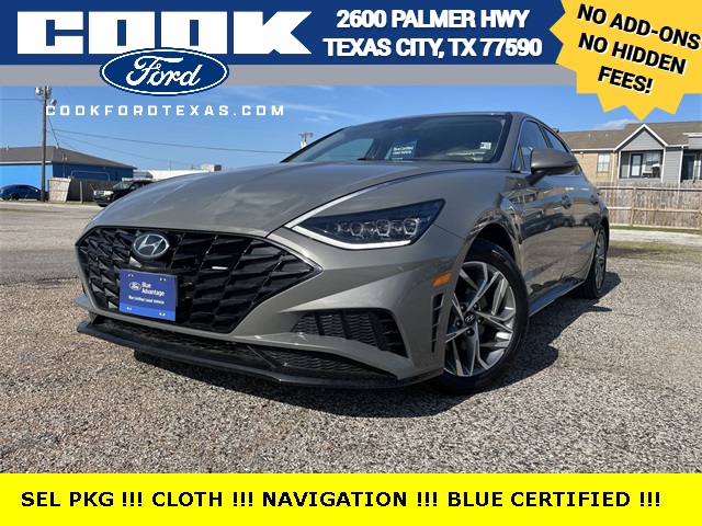 Certified 2023 Hyundai Sonata SEL with VIN KMHL64JA4PA314941 for sale in Texas City, TX