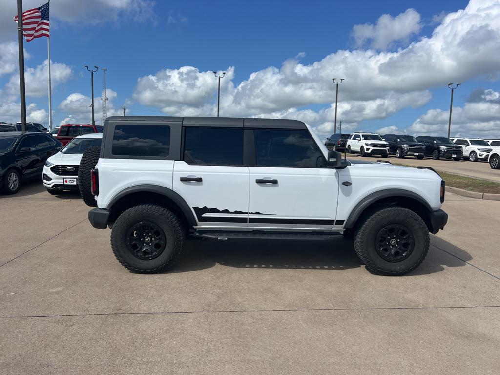 Certified 2022 Ford Bronco 4-Door Wildtrak with VIN 1FMEE5DP7NLB68649 for sale in Brenham, TX