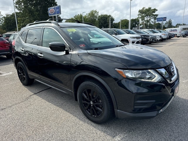 Used 2017 Nissan Rogue SV with VIN 5N1AT2MV1HC823443 for sale in Seekonk, MA