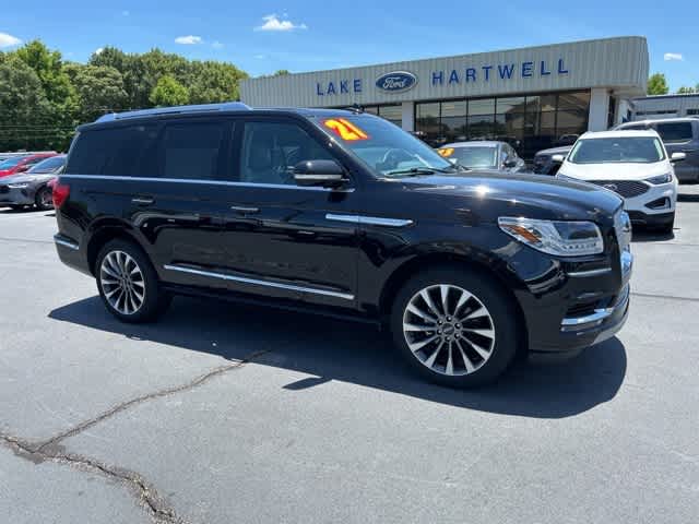 Used 2021 Lincoln Navigator Reserve with VIN 5LMJJ2KT7MEL04867 for sale in Royston, GA