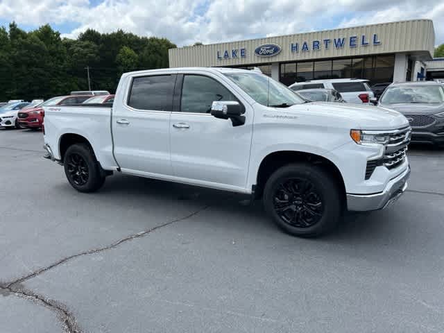 Used 2023 Chevrolet Silverado 1500 LTZ with VIN 1GCUDGED5PZ110686 for sale in Royston, GA