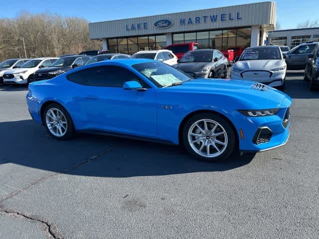 Used 2024 Ford Mustang GT Premium with VIN 1FA6P8CF9R5414694 for sale in Royston, GA