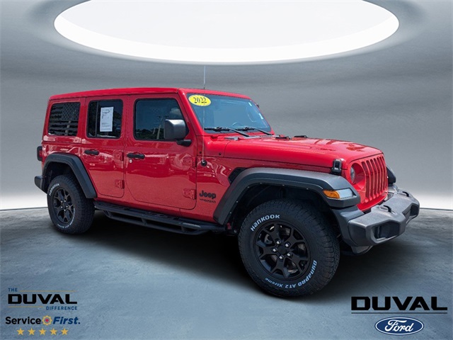 2022 Jeep Wrangler Unlimited Sport S