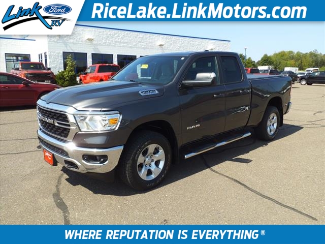 Used 2022 RAM Ram 1500 Pickup Big Horn/Lone Star with VIN 1C6SRFBT8NN307068 for sale in Rice Lake, WI