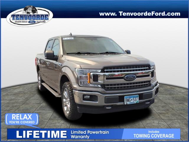 Used 2018 Ford F-150 XLT with VIN 1FTEW1E54JKE23670 for sale in Saint Cloud, MN