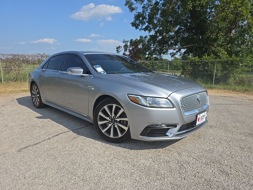 Used 2020 Lincoln Continental Base with VIN 1LN6L9PK6L5602692 for sale in Brenham, TX