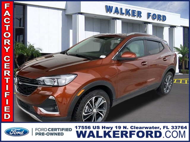 Certified 2020 Buick Encore GX Select with VIN KL4MMDSL1LB120784 for sale in Clearwater, FL