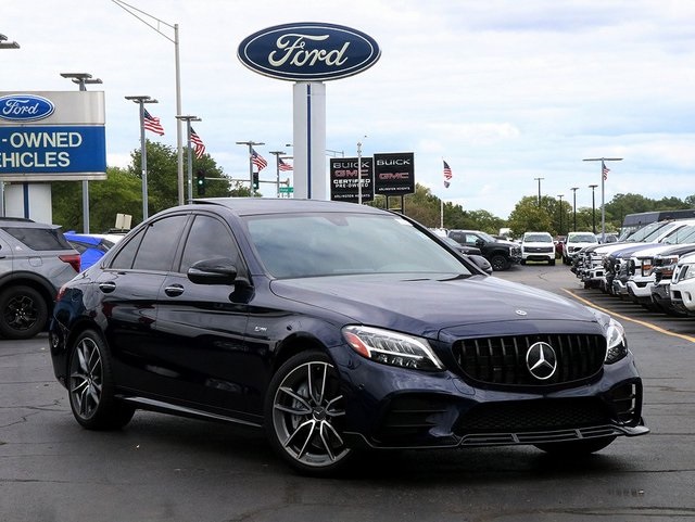 Used 2020 Mercedes-Benz C-Class Sedan AMG C43 with VIN WDDWF6EB8LR563597 for sale in Arlington Heights, IL