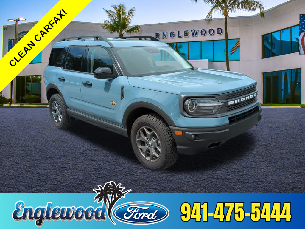 Used 2023 Ford Bronco Sport Badlands with VIN 3FMCR9D93PRD77718 for sale in Englewood, FL