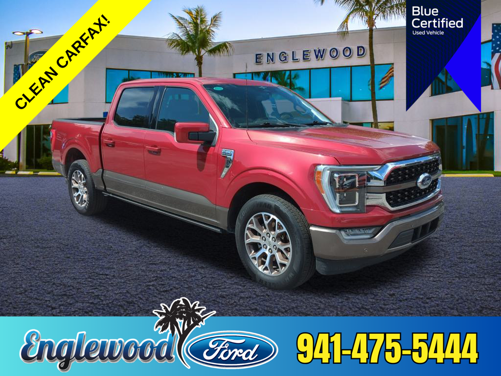 Certified 2023 Ford F-150 King Ranch with VIN 1FTEW1C88PFA86225 for sale in Englewood, FL