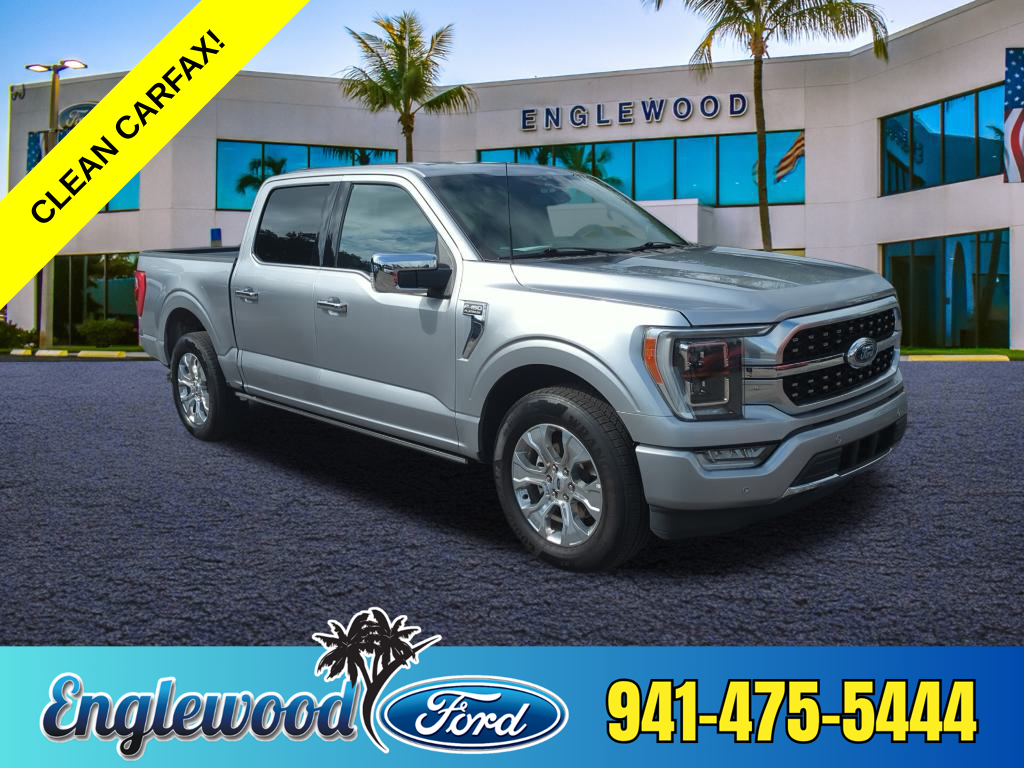 Used 2023 Ford F-150 Platinum with VIN 1FTEW1C80PFA61416 for sale in Englewood, FL