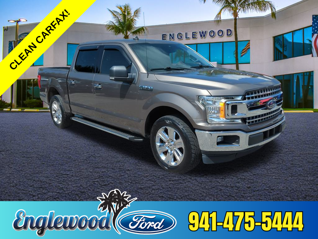 Used 2019 Ford F-150 XLT with VIN 1FTEW1C46KFD10372 for sale in Englewood, FL