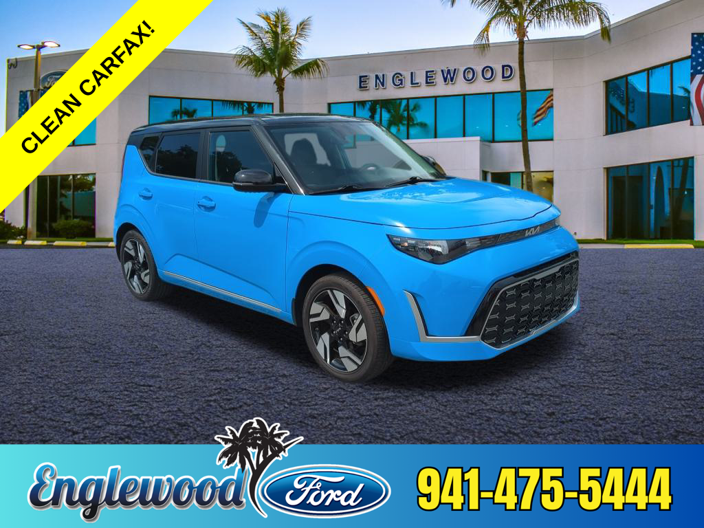 Used 2023 Kia Soul GT-Line with VIN KNDJ53AU4P7211082 for sale in Englewood, FL