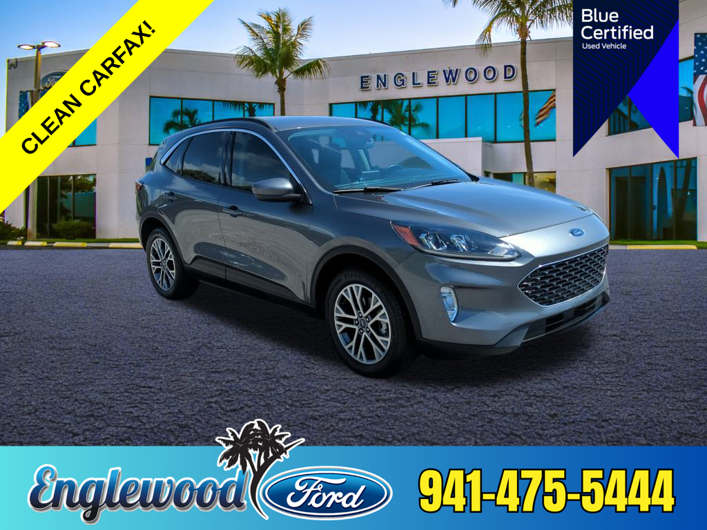 Certified 2021 Ford Escape SEL with VIN 1FMCU9CZ5MUA31805 for sale in Englewood, FL