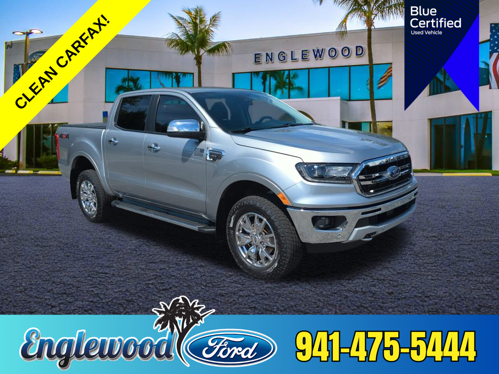 Certified 2020 Ford Ranger Lariat with VIN 1FTER4FH0LLA14290 for sale in Englewood, FL