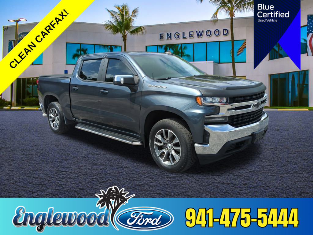 Certified 2019 Chevrolet Silverado 1500 LT with VIN 3GCPWCED4KG166997 for sale in Englewood, FL